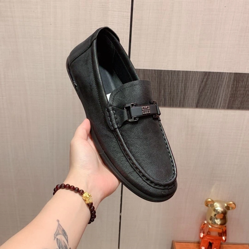 Gxvxnchy Leather Shoes Breathable 154410