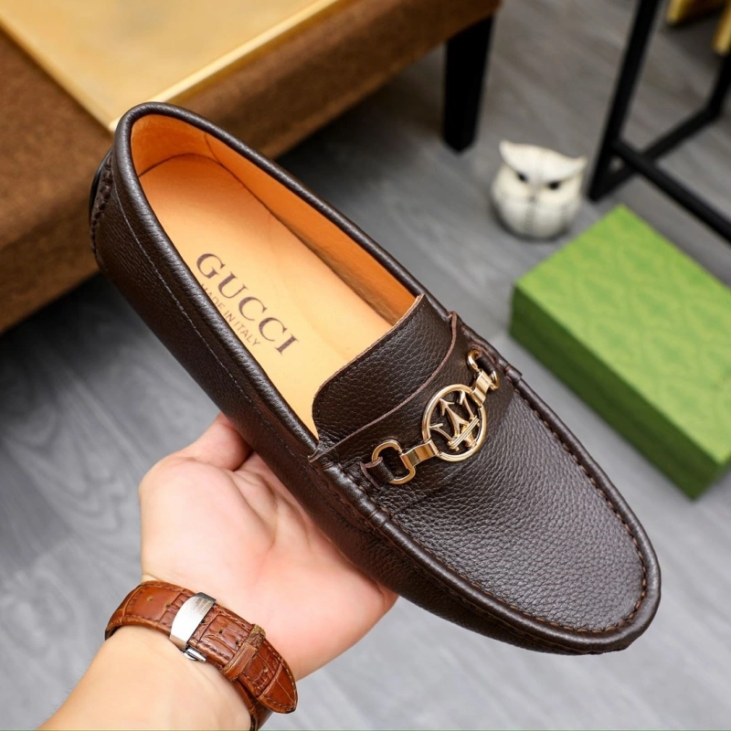 Gxccx Leather Shoes Versatile 162841