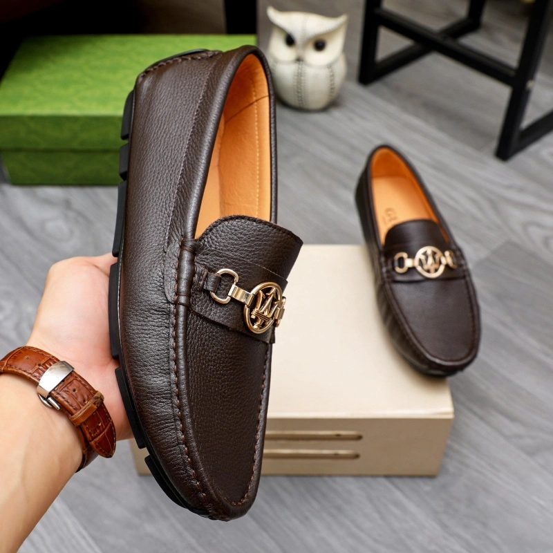 Gxccx Leather Shoes Versatile 162841