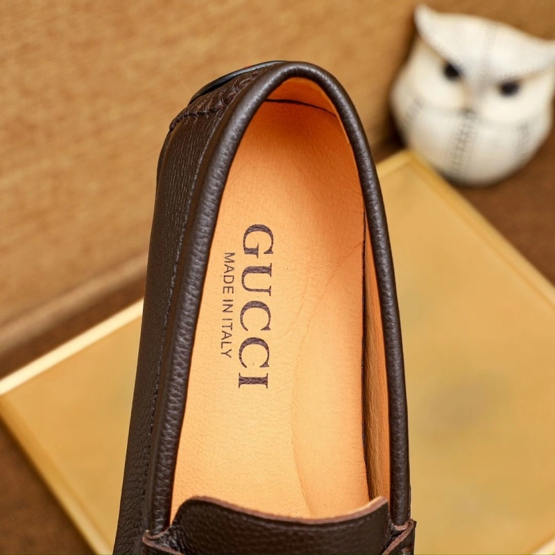 Gxccx Leather Shoes Versatile 162841
