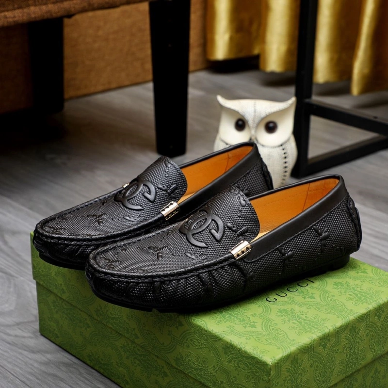 HighQuality Gxccx Leather Shoes 162838
