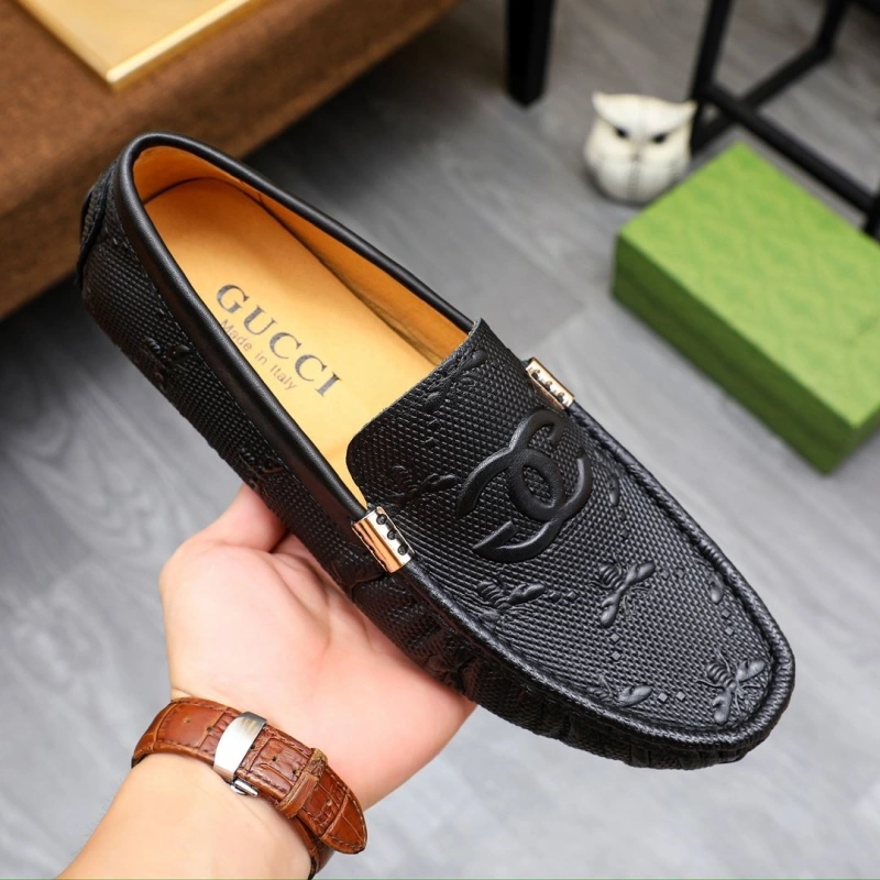 HighQuality Gxccx Leather Shoes 162838