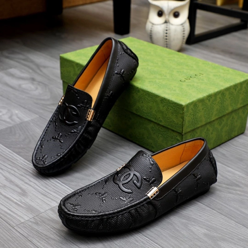 HighQuality Gxccx Leather Shoes 162838