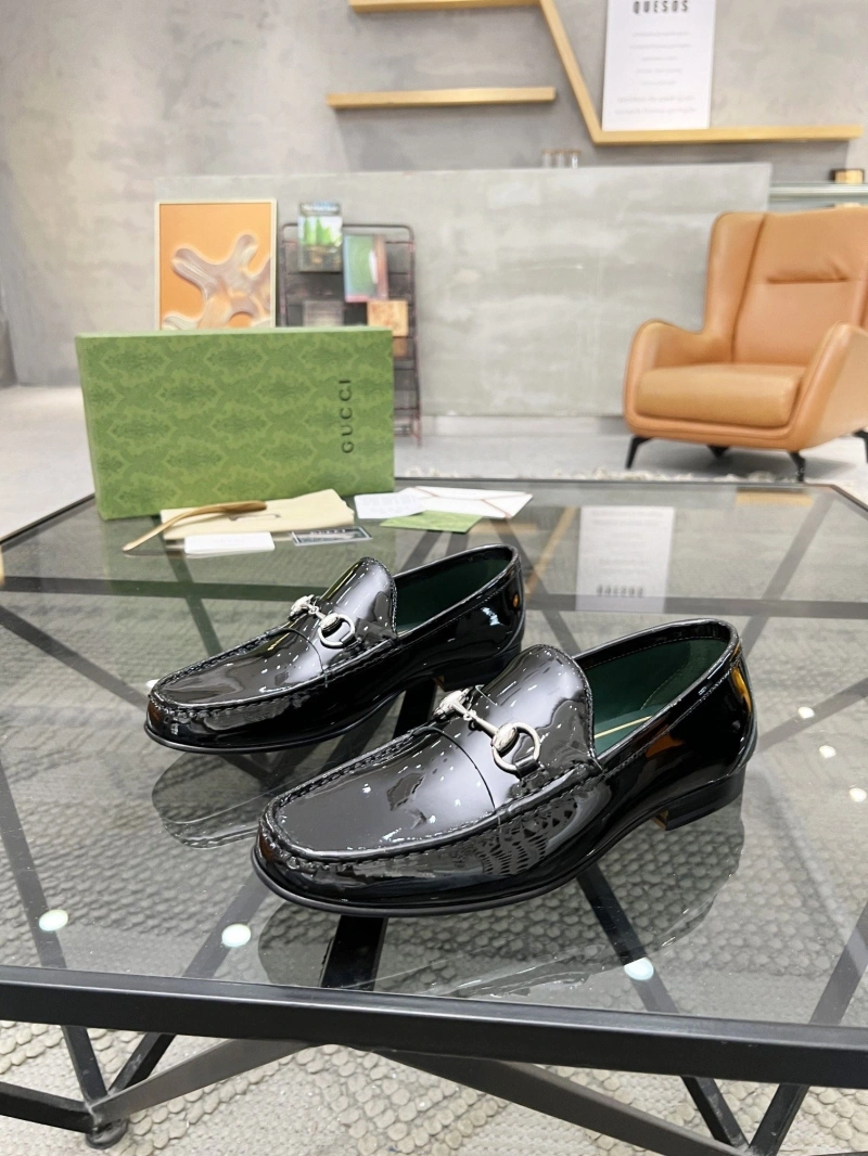 Trendy Gxccx Leather Shoes 162825