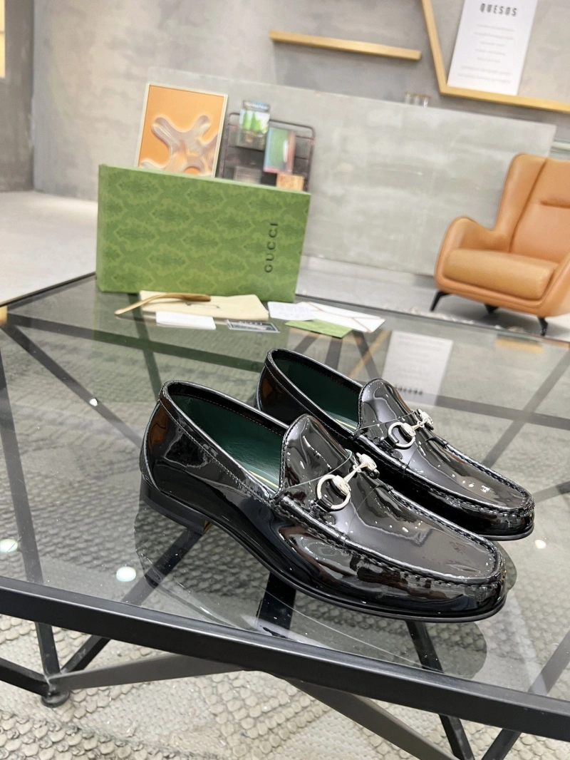 Trendy Gxccx Leather Shoes 162825