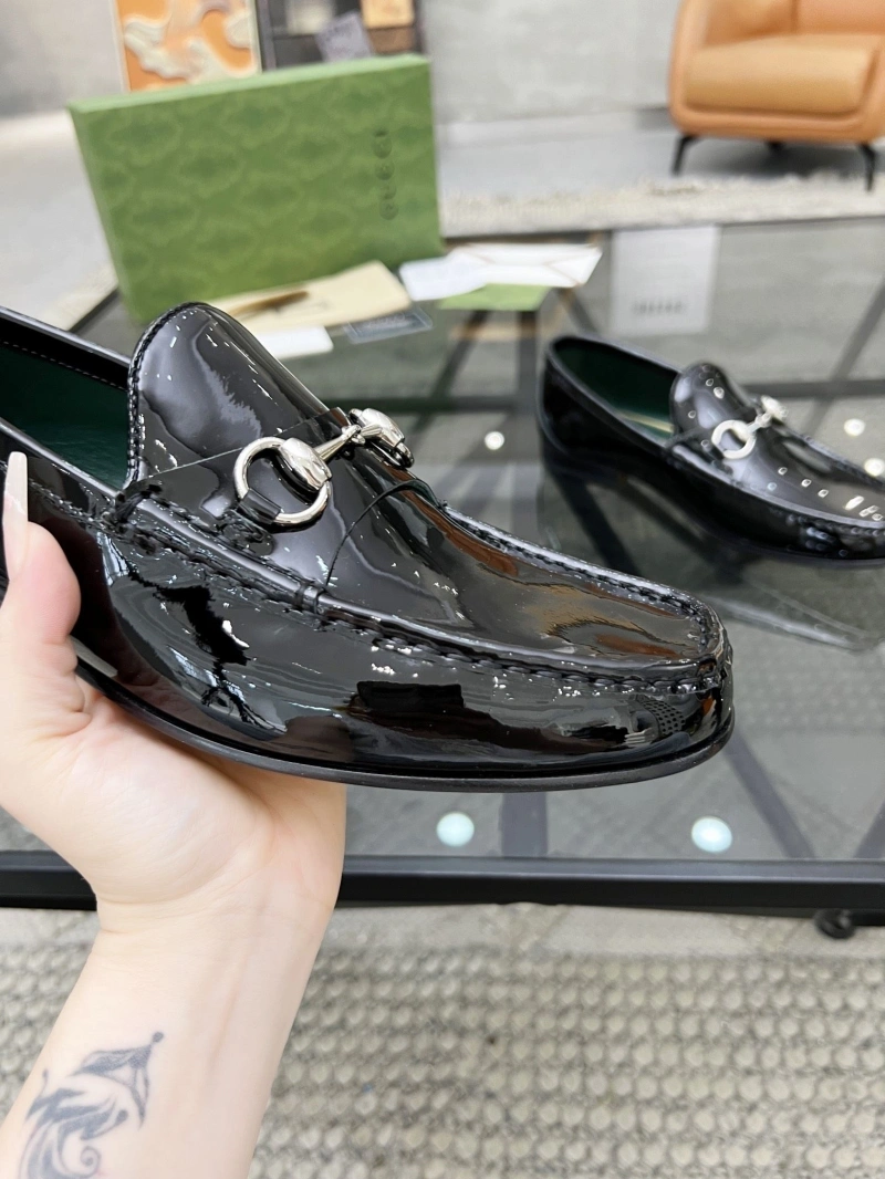 Trendy Gxccx Leather Shoes 162825