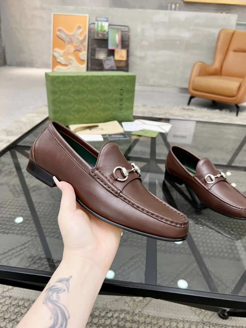Vibrant Gxccx Leather Shoes 162822