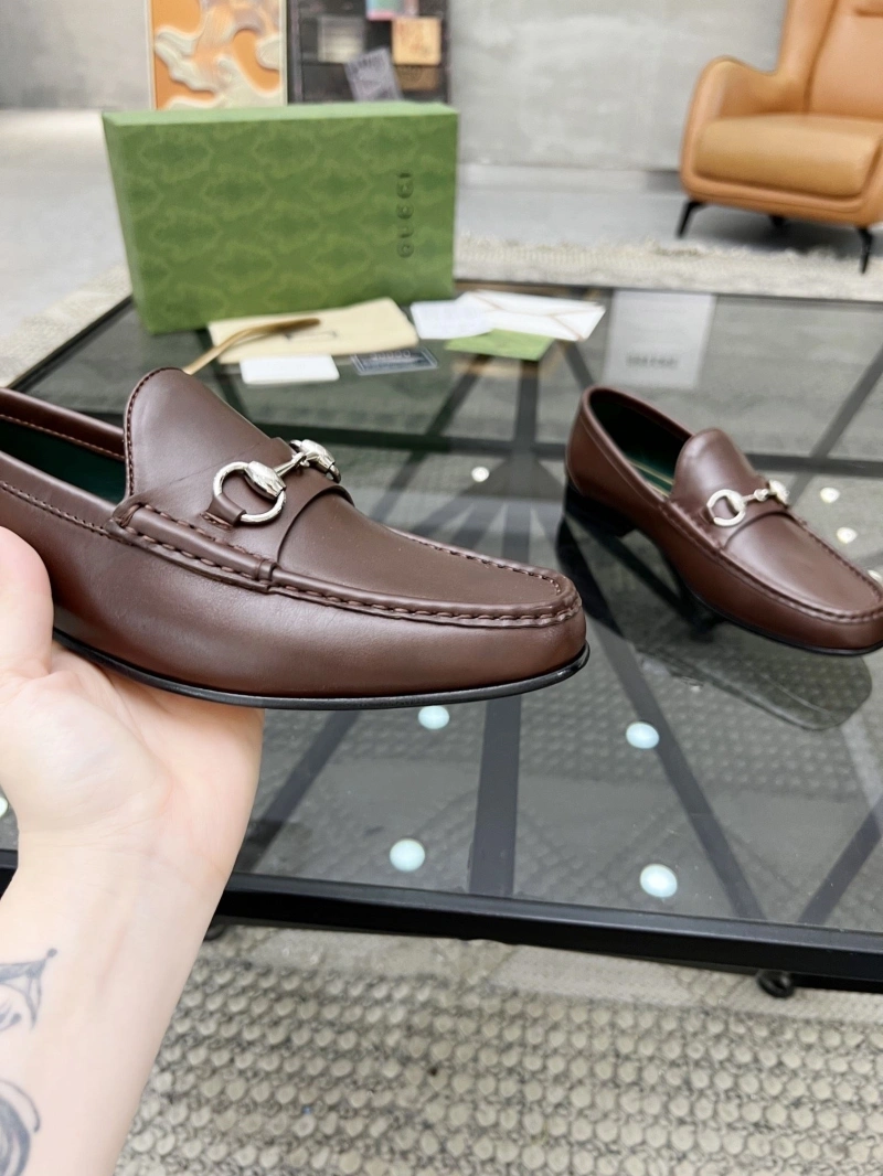 Vibrant Gxccx Leather Shoes 162822