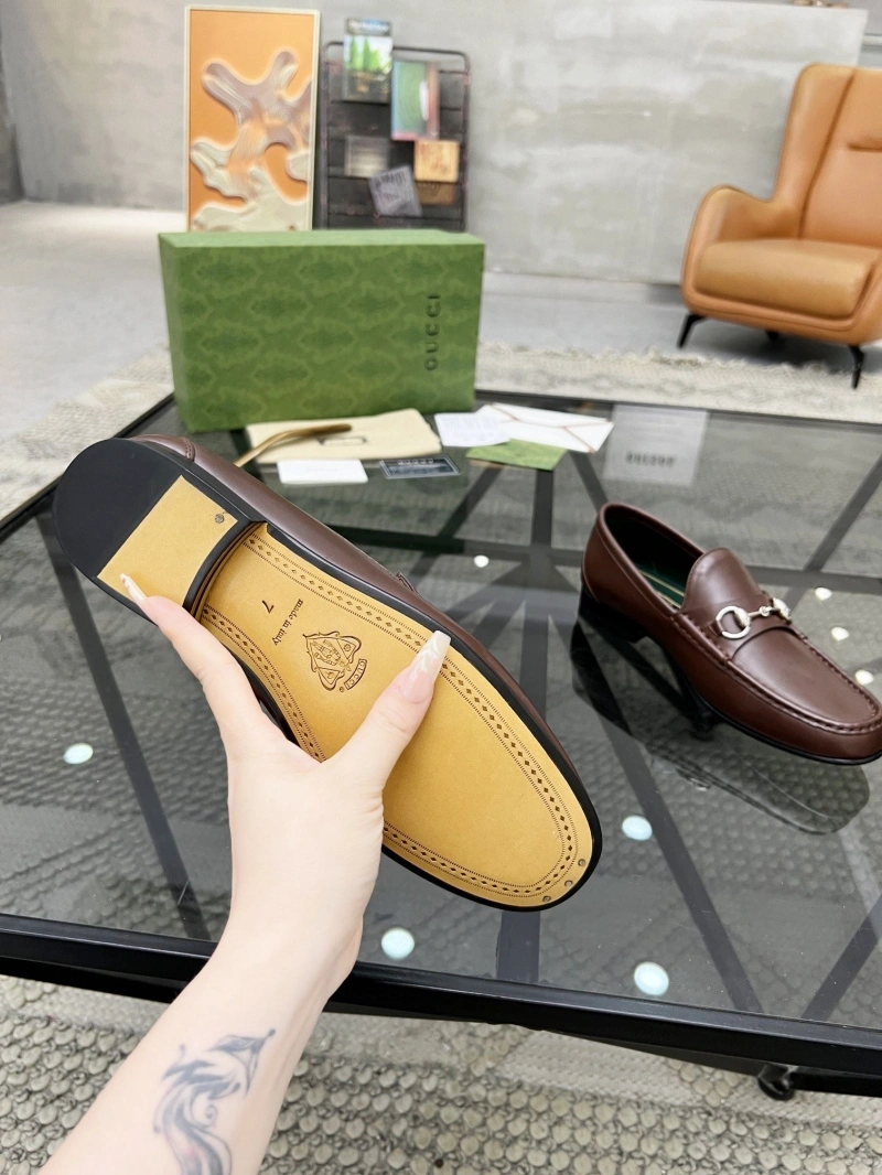 Vibrant Gxccx Leather Shoes 162822