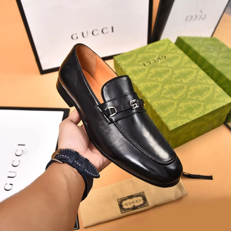 Stylish Gxccx Leather Shoes 162817