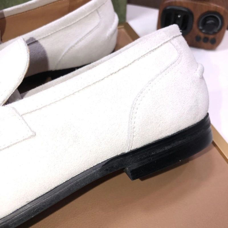Trendy Gxccx Leather Shoes 162831