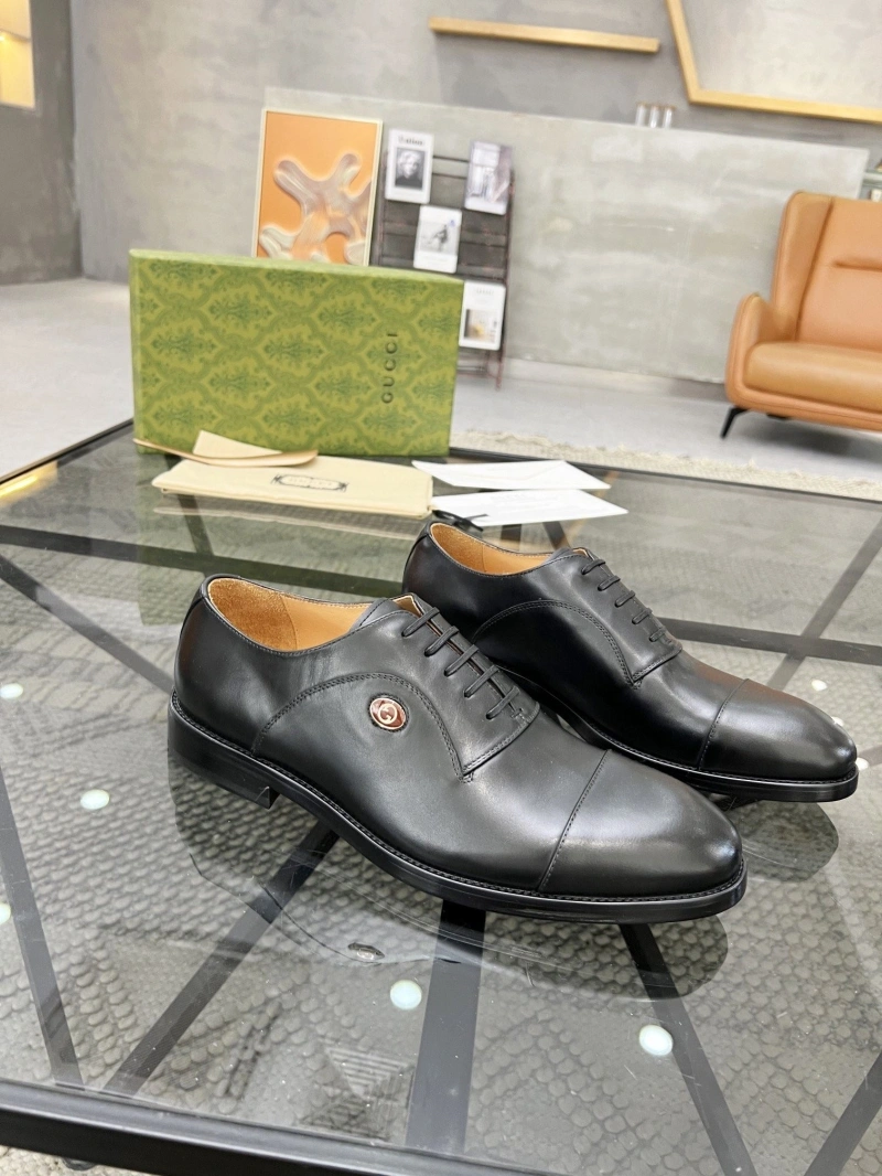 Breathable Gxccx Leather Shoes 162805
