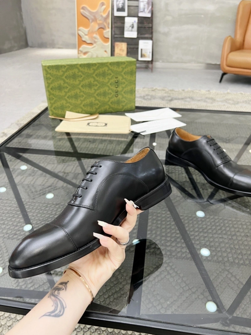 Breathable Gxccx Leather Shoes 162805