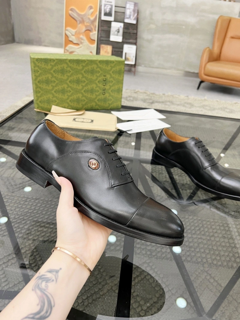 Breathable Gxccx Leather Shoes 162805