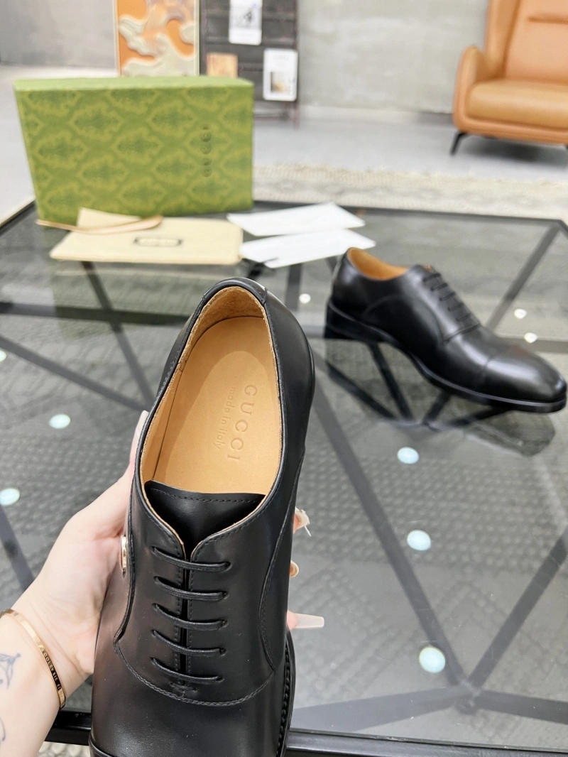 Breathable Gxccx Leather Shoes 162805
