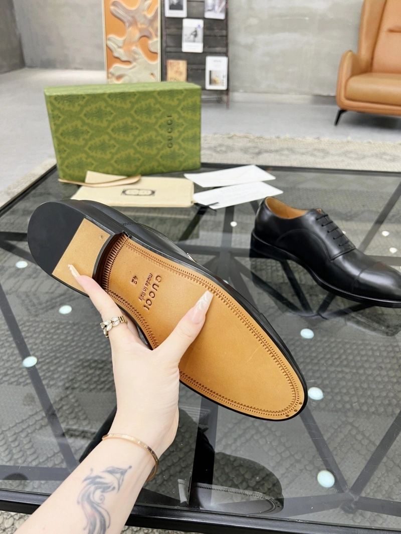 Breathable Gxccx Leather Shoes 162805