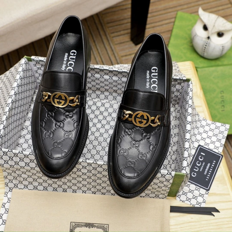 Fashionable Gxccx Leather Shoes 162789