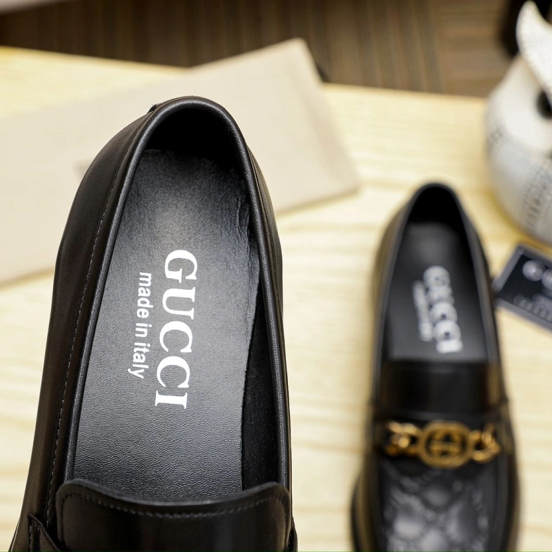 Fashionable Gxccx Leather Shoes 162789