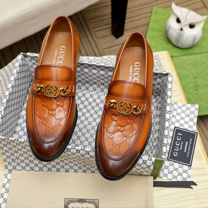 Gxccx Leather Shoes Bright 162791