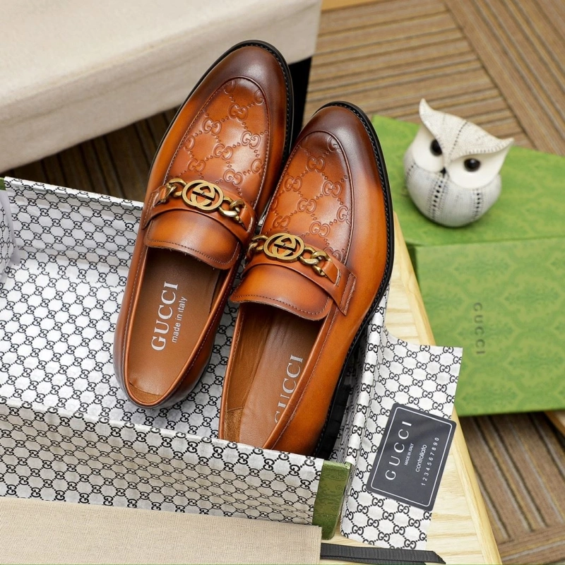Gxccx Leather Shoes Bright 162791
