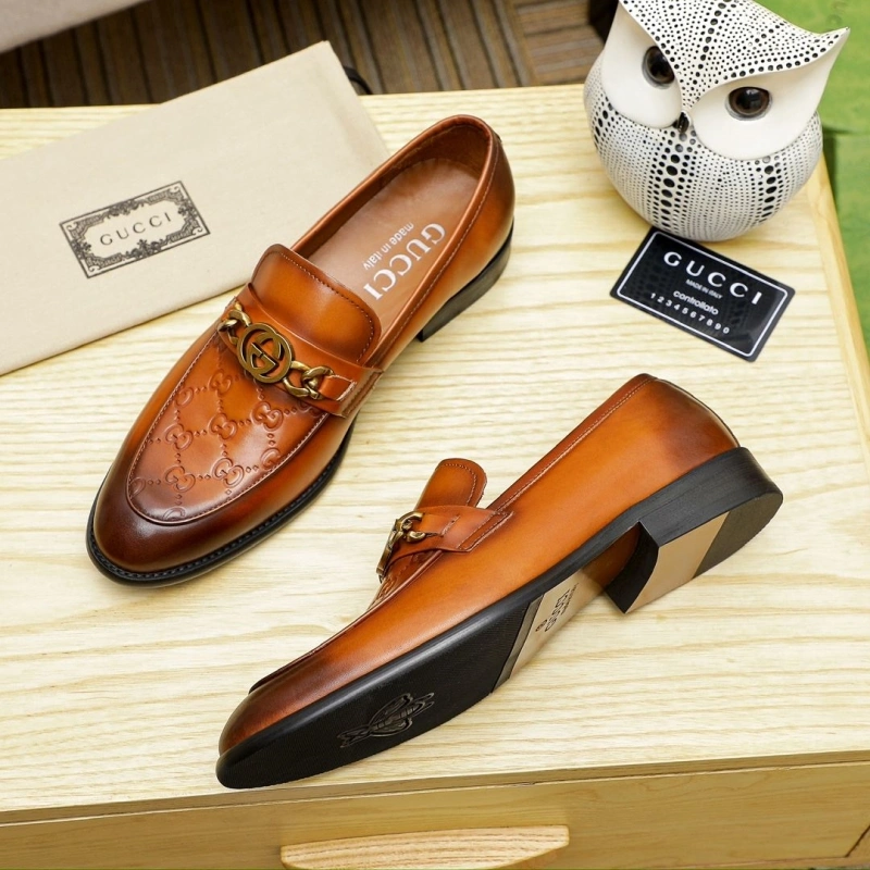 Gxccx Leather Shoes Bright 162791