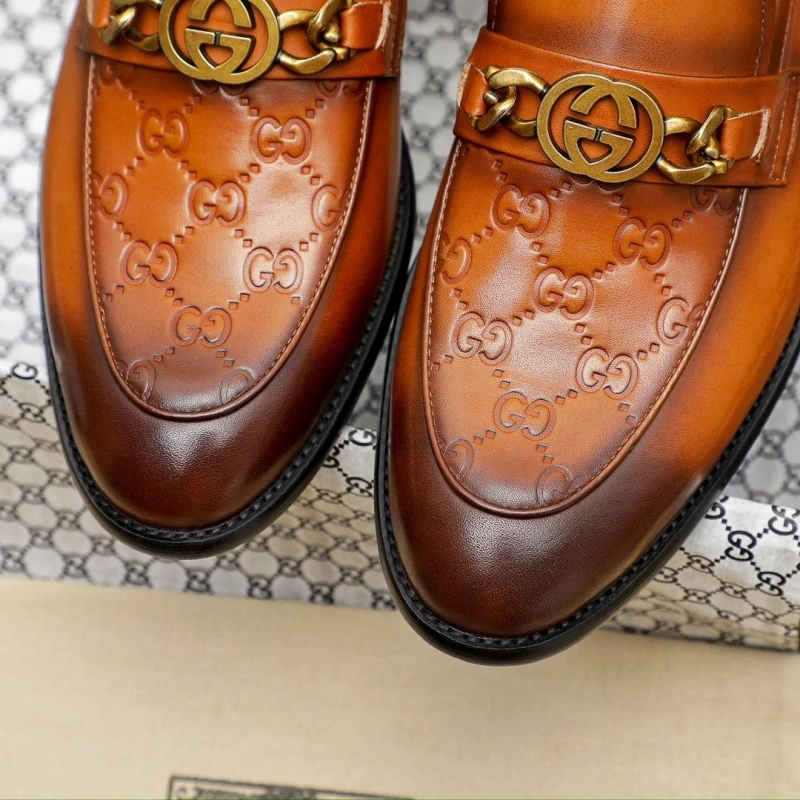 Gxccx Leather Shoes Bright 162791