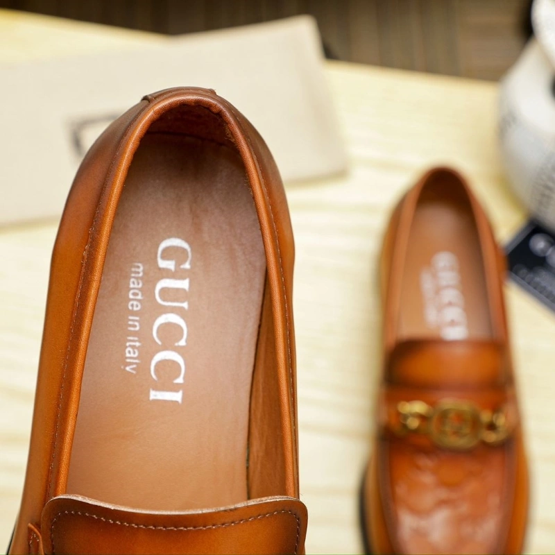 Gxccx Leather Shoes Bright 162791