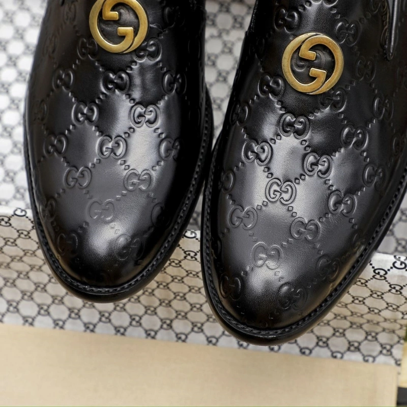 HighQuality Gxccx Leather Shoes 162792
