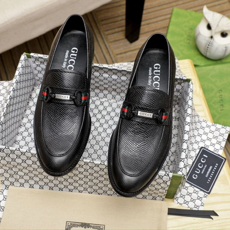Sleek Gxccx Leather Shoes 162787