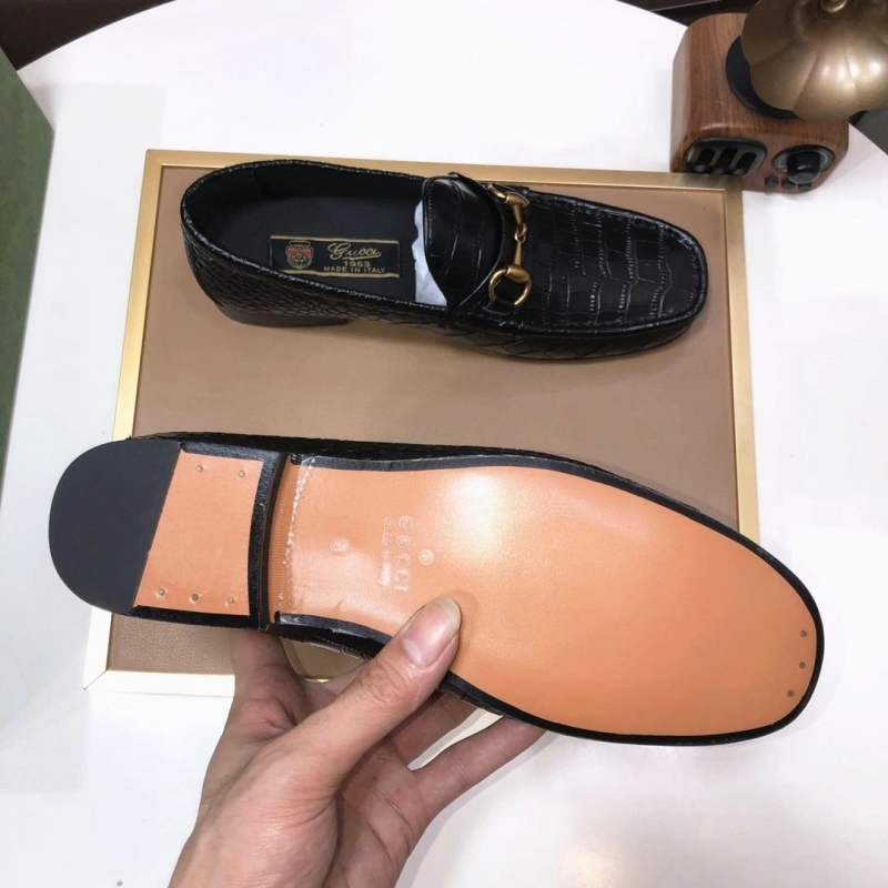 Functional Gxccx Leather Shoes 162782
