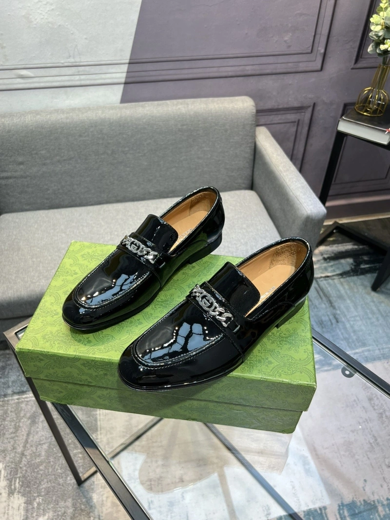 Gxccx Leather Shoes Trendsetting 162786