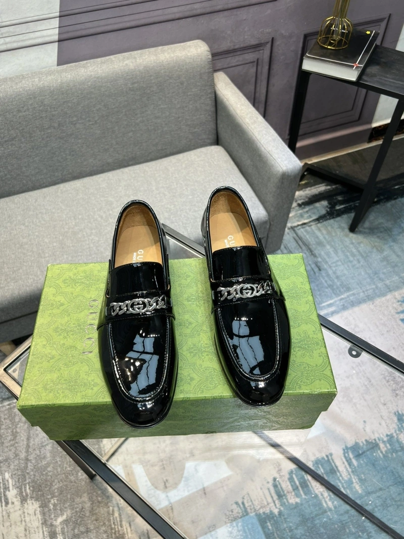 Gxccx Leather Shoes Trendsetting 162786