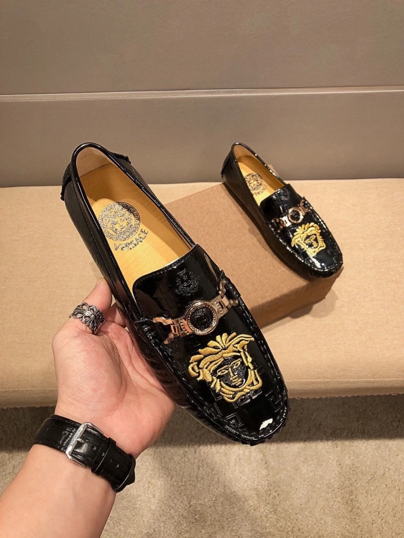 Trendy Gxvxnchy Leather Shoes 152834