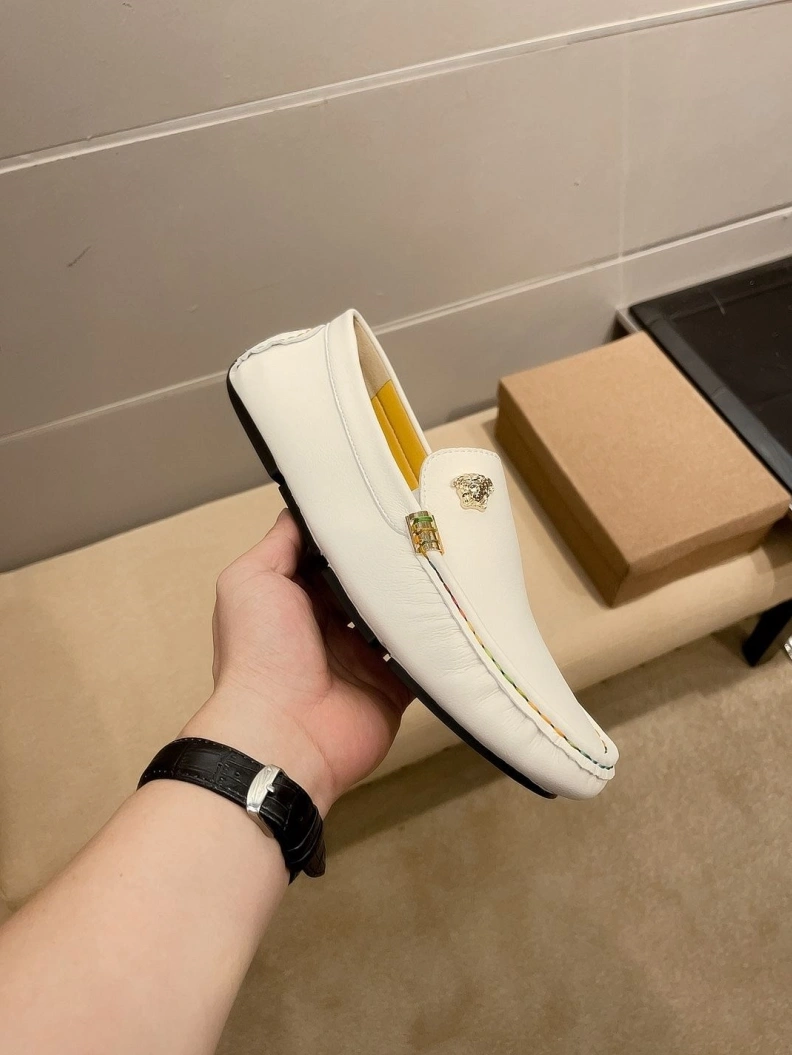 Gxvxnchy Leather Shoes Versatile 152826