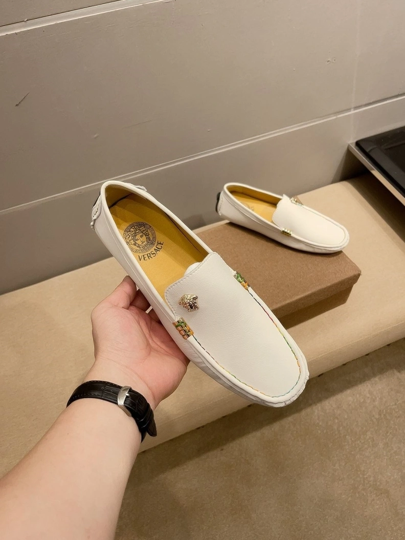 Gxvxnchy Leather Shoes Versatile 152826