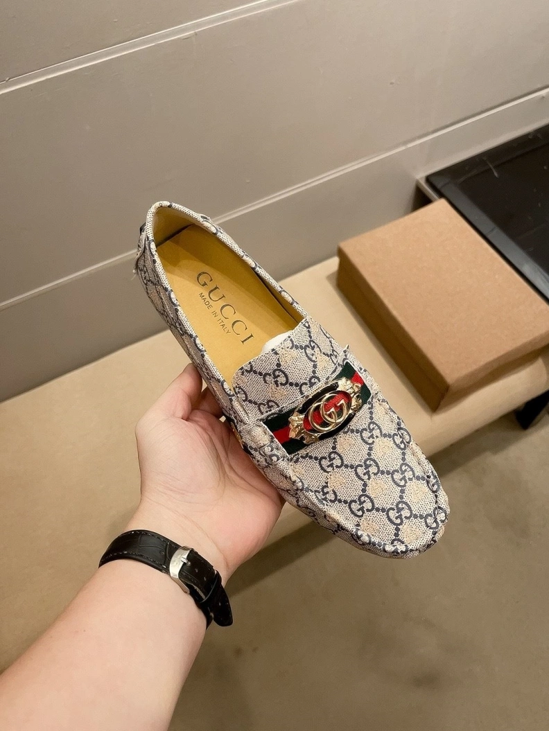Soft Gxccx Leather Shoes 156759