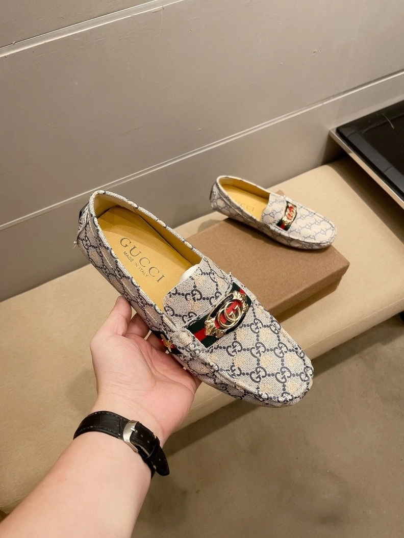 Soft Gxccx Leather Shoes 156759