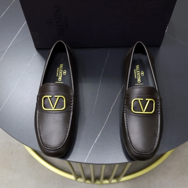 Practical Vxlxntino Leather Shoes 229227