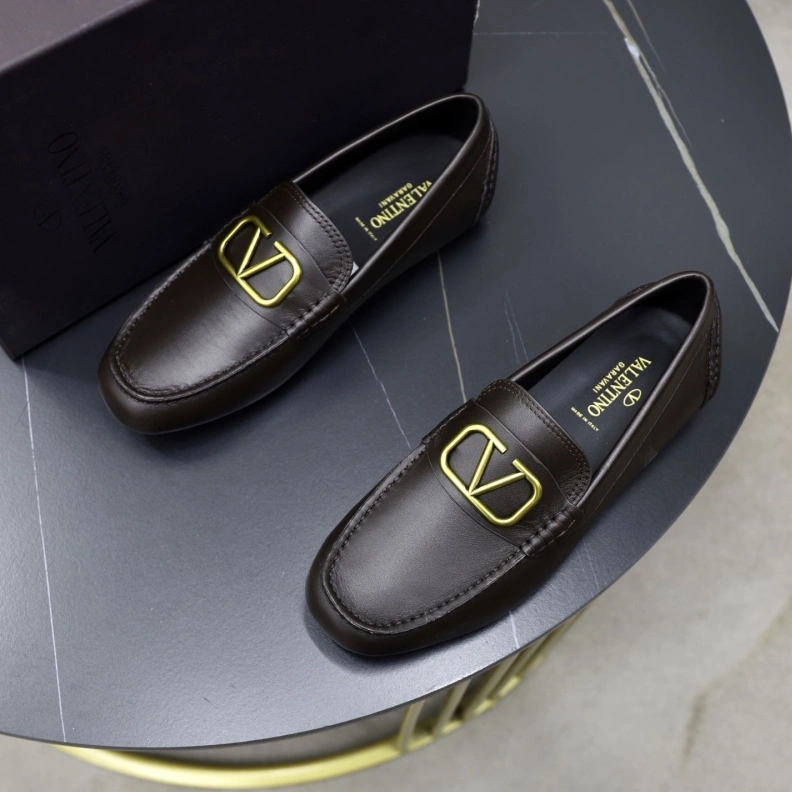 Practical Vxlxntino Leather Shoes 229227