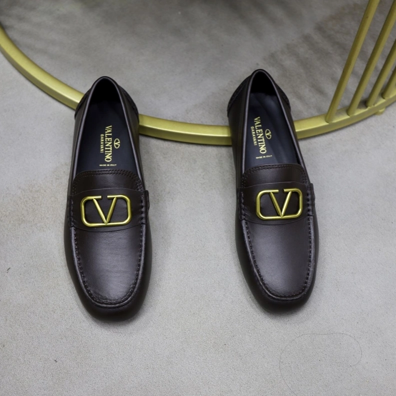 Practical Vxlxntino Leather Shoes 229227