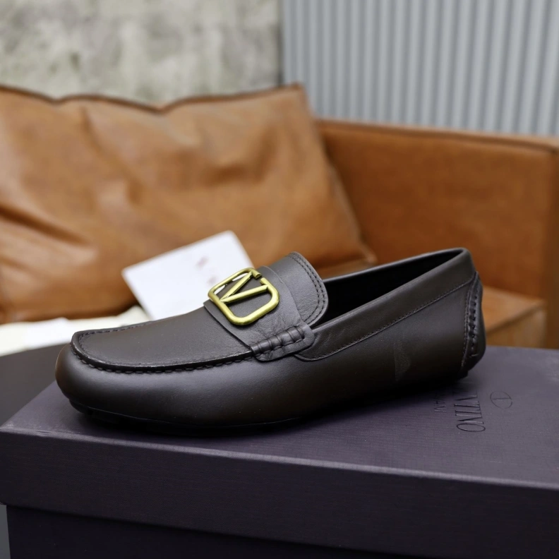 Practical Vxlxntino Leather Shoes 229227