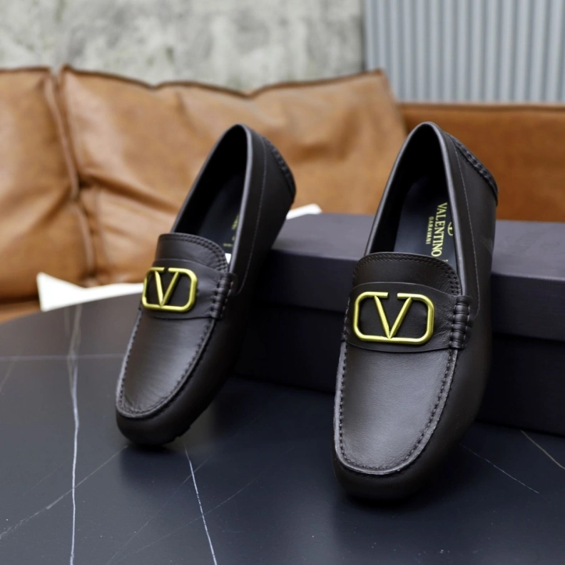 Practical Vxlxntino Leather Shoes 229227