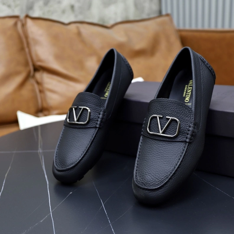 Trendsetting Vxlxntino Leather Shoes 229231
