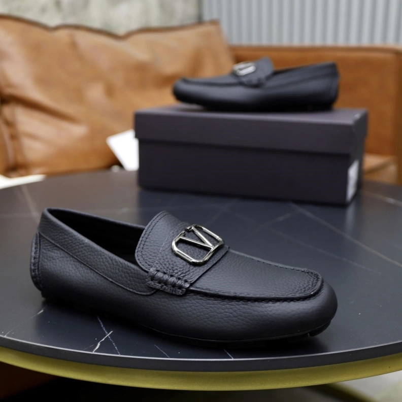 Trendsetting Vxlxntino Leather Shoes 229231