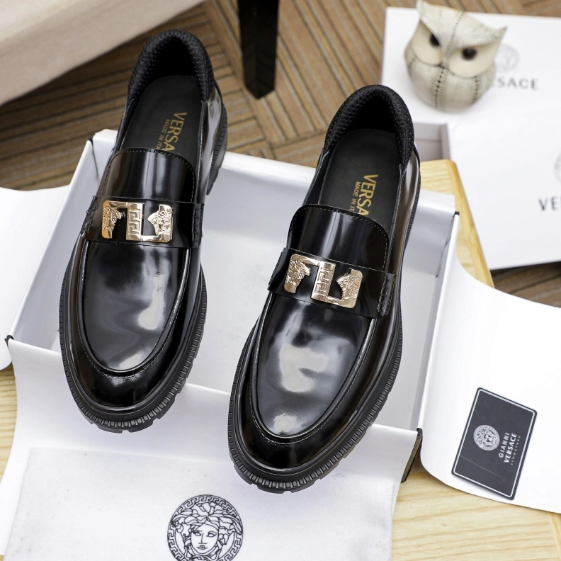 Bright Gxvxnchy Leather Shoes 152829
