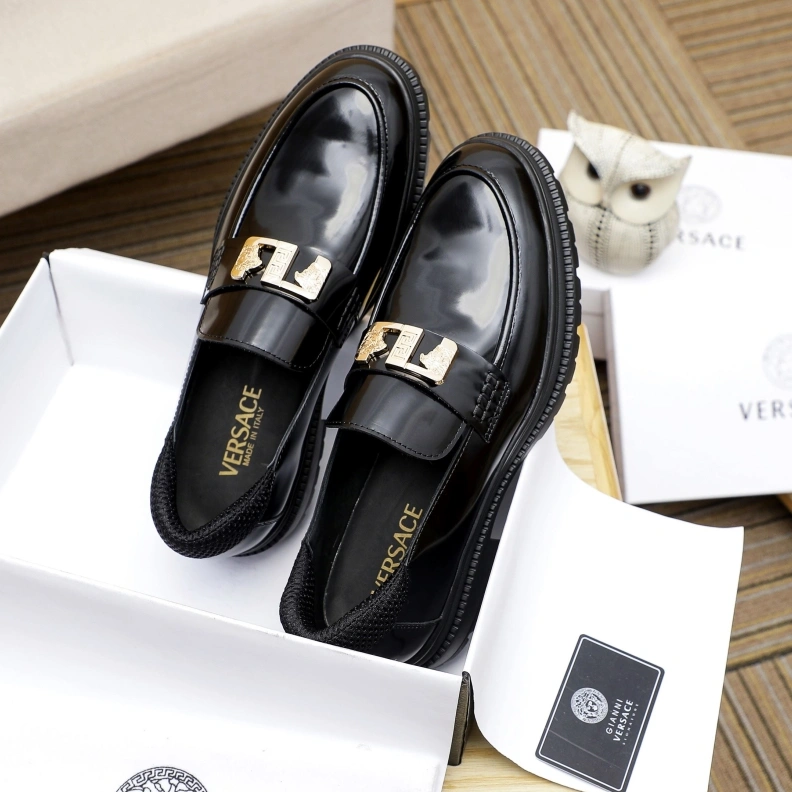 Bright Gxvxnchy Leather Shoes 152829