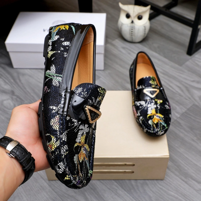 Fashionable Gxvxnchy Leather Shoes 152807