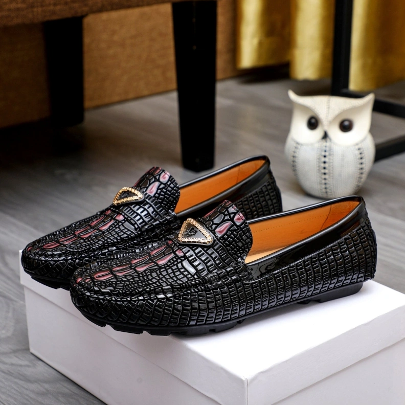 Durable Gxvxnchy Leather Shoes 152802