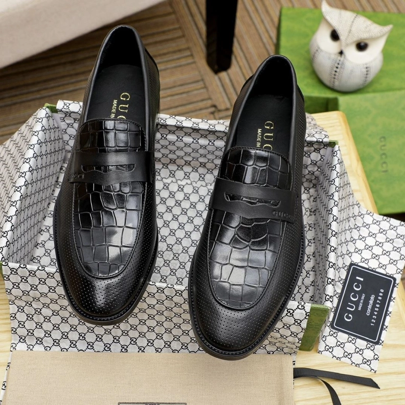 Gxccx Leather Shoes Trendy 156740