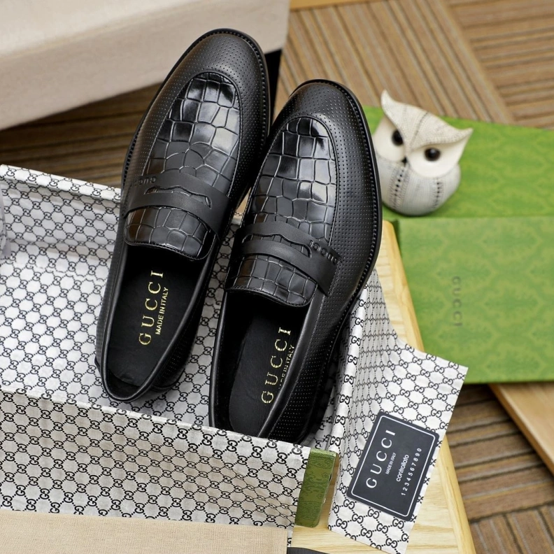 Gxccx Leather Shoes Trendy 156740